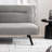 Brumbley 69.8'' Twin Upholstered Futon with Split Back-1460046122