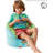Cocomelon Blue Round Bean Bag Chair