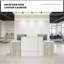 Bureau de réception moderne et minimaliste - Comptoir, bureau, salon et vente au détail-597908130