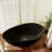 63"freestanding Soaking Stone Bathtub Solid Surface Tub With Irregular Shape-114774815