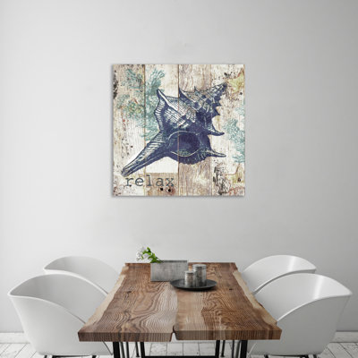 " Driftwood Shell: Conch " Acrylic Print