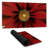 Red daisy - 15.75"x31.50" Desk mat