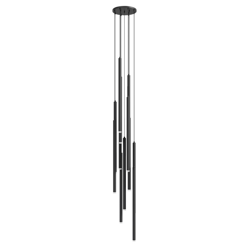 Statesboro 13 - Light LED Pendant, Black