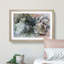 Pair of Sleeping Hippos in Abstract - Picture Frame Graphic Art Print-55735316-55735317