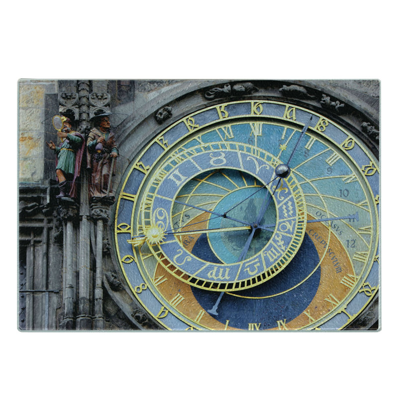 Planche à découper en verre trempé Ambesonne