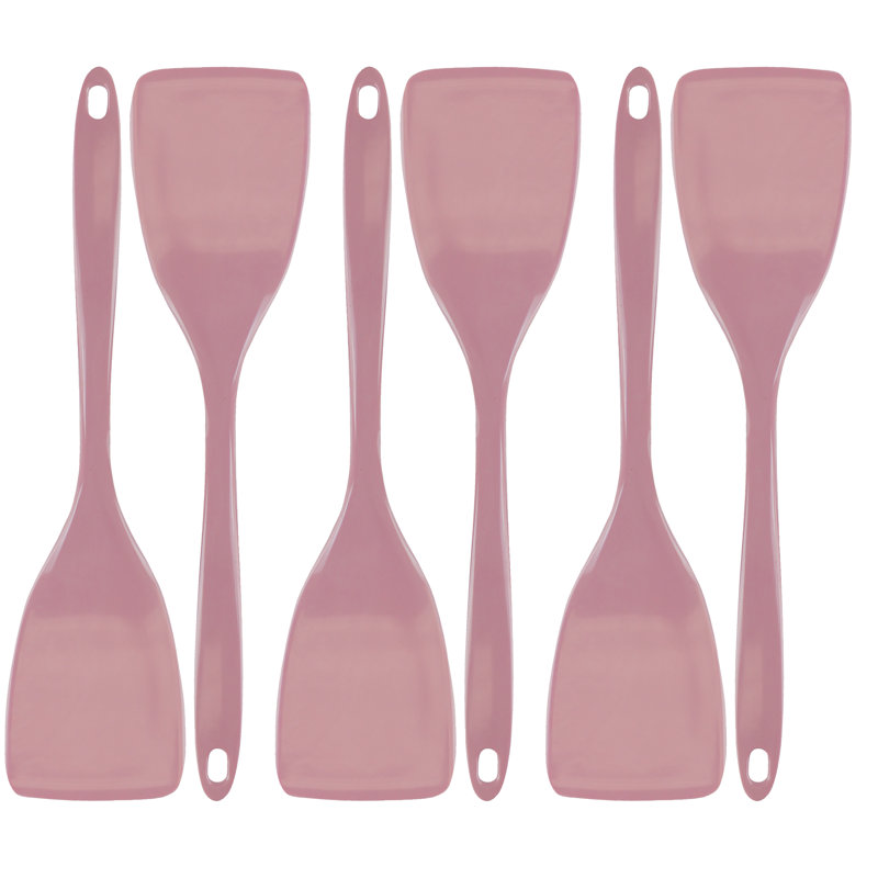 Spatules en mélamine Reston Lloyd (ensemble de 6), Rose