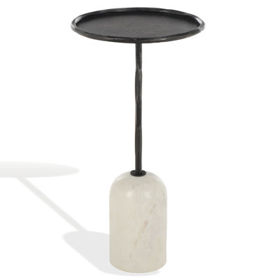 Tanyarose Metal And Marble Drink Table