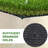 Fasward Outdoor Use Outdoor Artificial Grass Artificial Turf Panel Turf Panel Turf Rug / Roll Set of 1-90579493