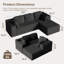 Canapé modulaire avec méridienne Cloud-44725770