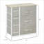 Armoires | Rangement à 7 tiroirs HOMcom, structure en métal moderne, gris clair, pour garde-robe et amp; Petits espaces | Contemporain | Chambre à coucher