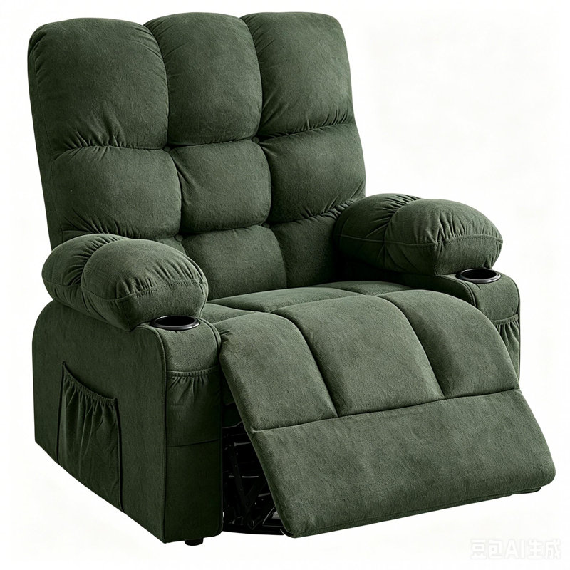 Fauteuil inclinable manuel chauffant 39 po