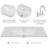 Khasim 36'' Single Bathroom Vanity with Ceramic Top-376825317