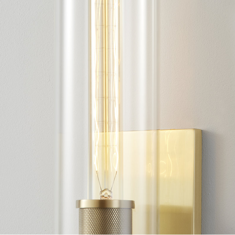Porter 1 - Light Wallchiere, Aged Brass