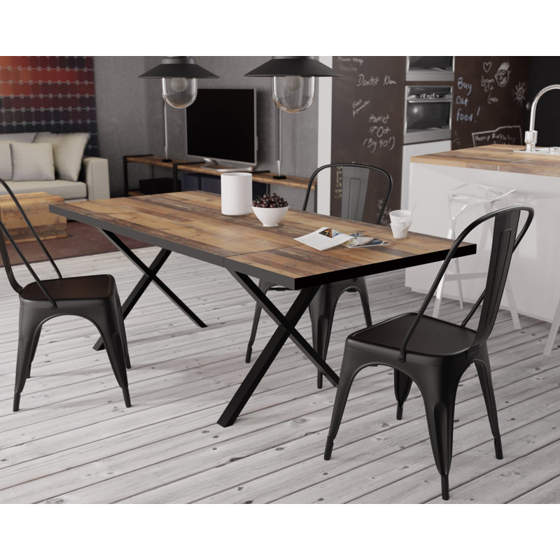Ballarat Extendable Metal Base Dining Table