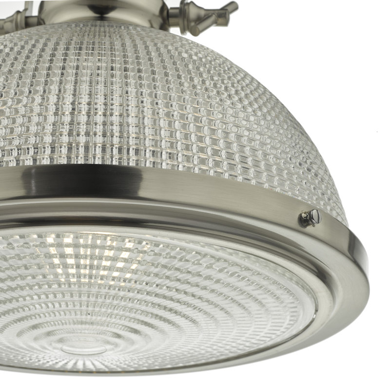 1 - Light Satin Nickel Pendant