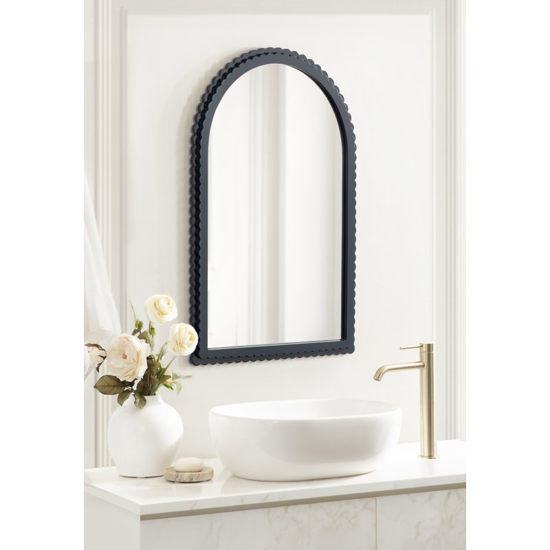 Miroir mural Scallia, 30 po x 20 po, Marine