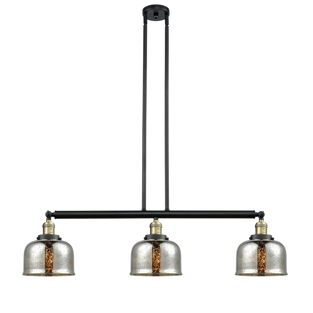 Bell - 3 Light 41" - Stem Hung Island Light Lark Manor™ Shade 