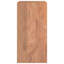 Ivori Solid Wood Floor Shelf End Table