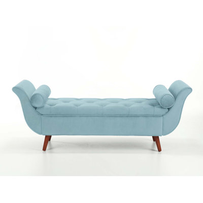 Tufted Upholstered Storage Bench With Classic Retro Design For Versatile Seating And Multi-Purpose Use