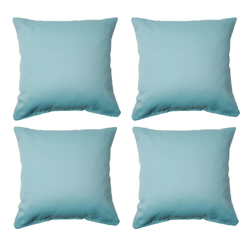 Avik Square Cushion, Teal