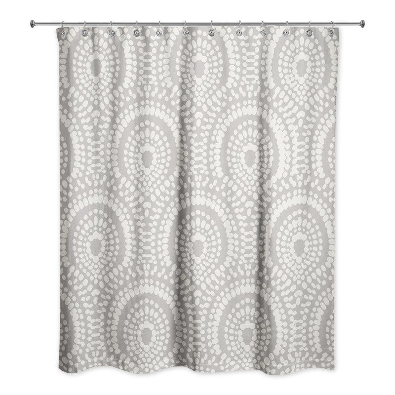 Rideau de douche Rubianas, Taupe