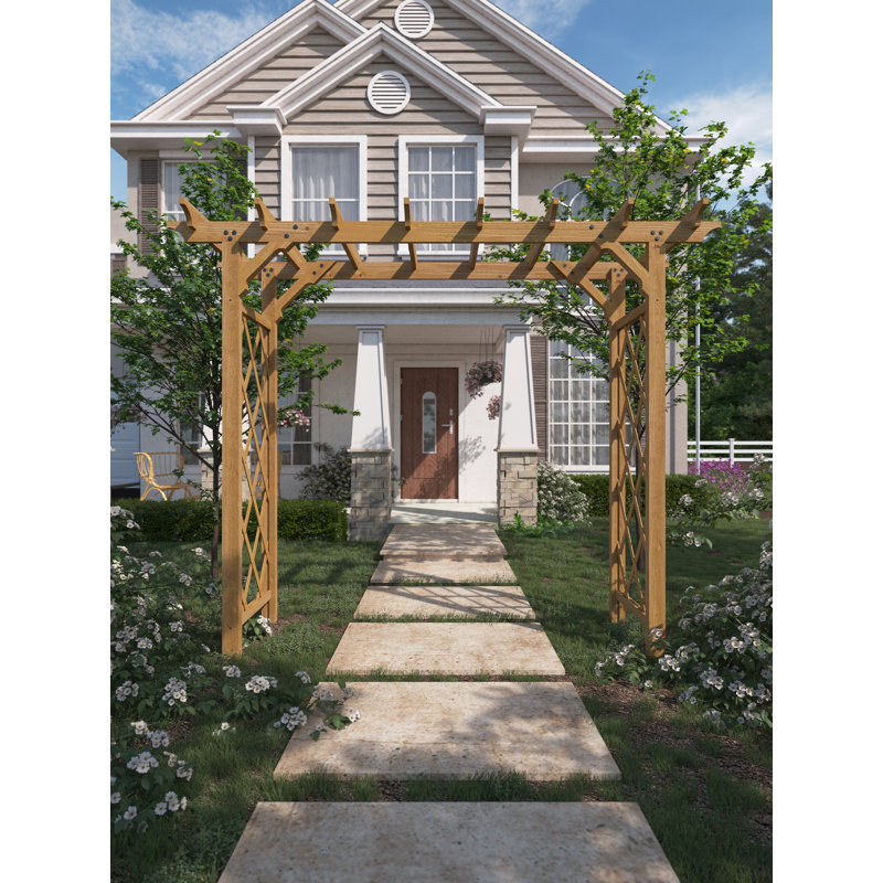 Heartwood Arbor, 89.25” H x 85” W x 26” D