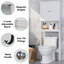 Rangement autoportant au-dessus de la toilette H 65,4 po Behren -22260430