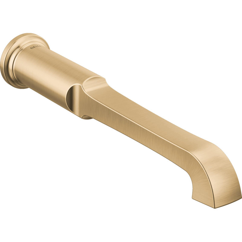 Tetra Wall Mount Tub Filler, Tub Faucet, Freestanding Bathtub Faucet, Champagne Bronze