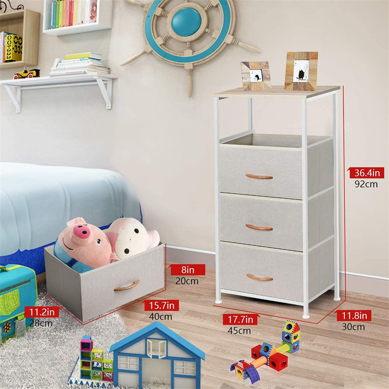Talbott 45cm W 4 - Drawer Chest of Drawers