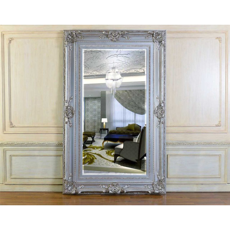 Miroir incliné, Argent antique