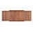 Walnut Finish Dining Table