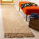Derosier Natural Fiber Hand Woven Jute Geometric Rug