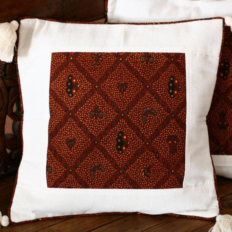 Geometric Cotton Pillow Cover