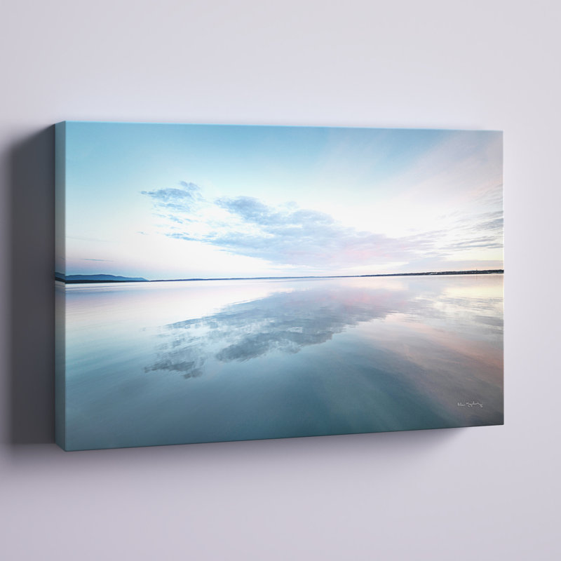 Bellingham Bay Clouds Reflection I - impression, H 8 po x l 12 po
