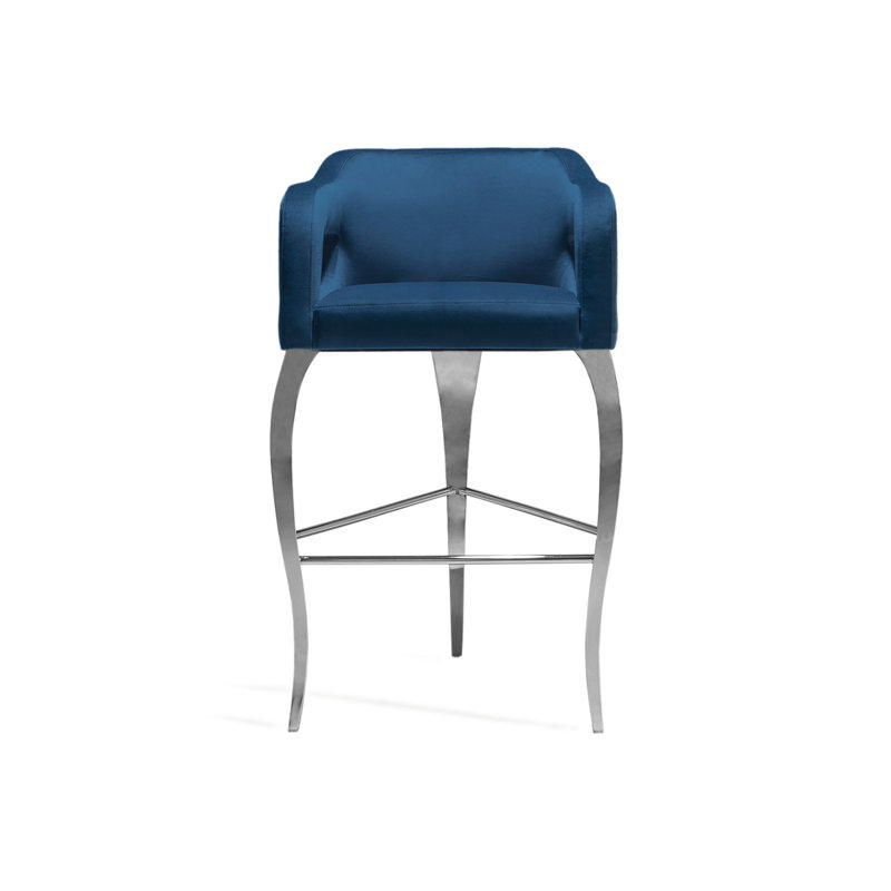 Tabouret de bar, Bleu