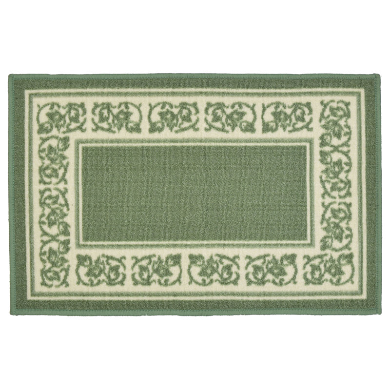 Bordure florale, Rectangle 1 pi 8 po x 2 pi 6 po