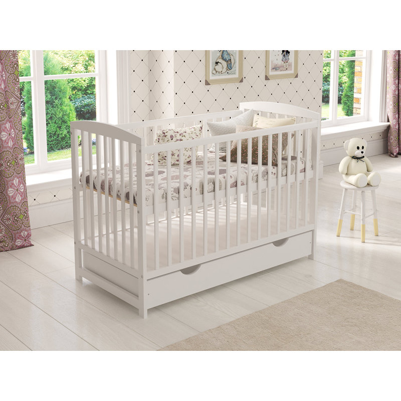 Percie Cot Bed, White