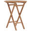 Yerchanig Square Teak Solid Wood Outdoor Bistro Table - 60 cm W 60 cm D