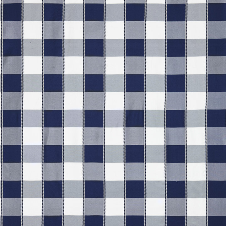 Tissu à carreaux Oriana Chelsea, Bleu marine