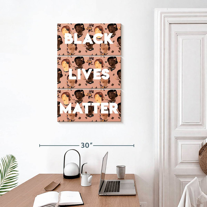 Affiche «Black Lives Matter» I, H 32 po x l 20 po