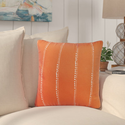 Mason Striped Outdoor Reversible Throw Pillow