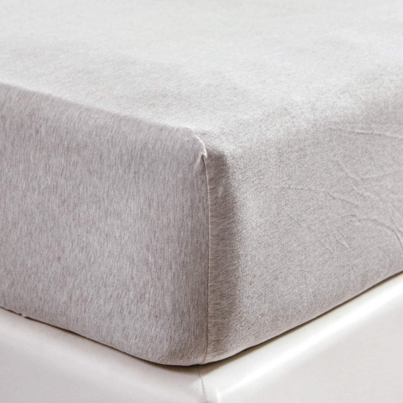 Drap-housse 100% coton, Drap-housse de taille très grand, Beige
