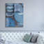 «Shape Shift 4» par Courtney Prahl, art mural sur toile, 40 po x 54 po
