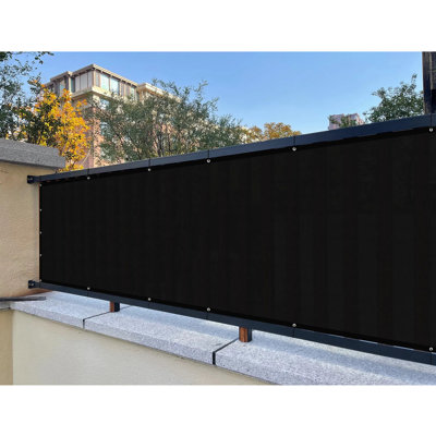 Filet d'ombrage noir en PEHD 180GSM