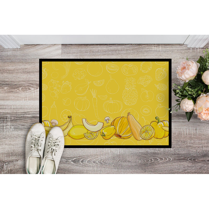 Non-Slip Doormat, 27" W x 18" L 