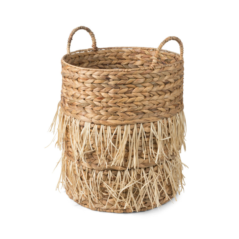 Bay Isle Home Jute / Sisal Decorative Basket