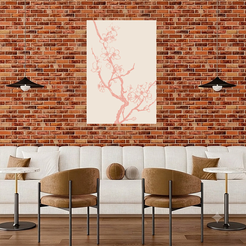 Art mural Blossom Elegance, H 18 po x l 12 po
