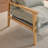 Masson Chenille Accent Chair Armchair With Pillow-1185751631