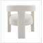 Chaise d'appoint beige Boucle