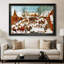 Massacre des Innocents, v. 1565-1567 - Peter Bruegel l'Ancien - Toile encadrée sur mesure-878352238-878352230-878352242
